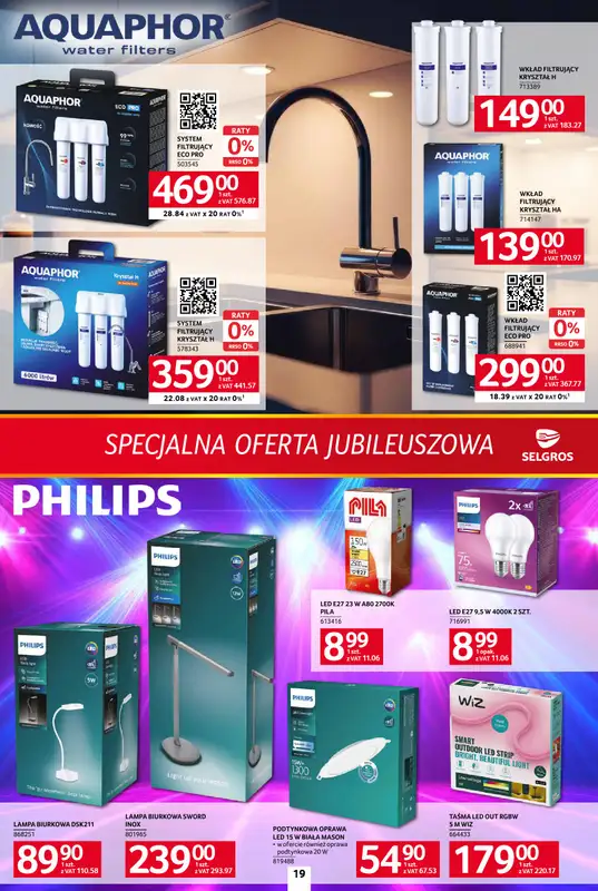 Selgros - gazetka promocyjna Specjalna Oferta Jubileuszowa od czwartku 10.09 do środy 23.09 - strona 19