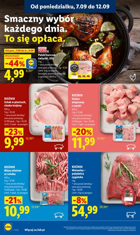 Lidl - gazetka promocyjna Oferta od poniedziałku od poniedziałku 07.09 do środy 09.09 - strona 64
