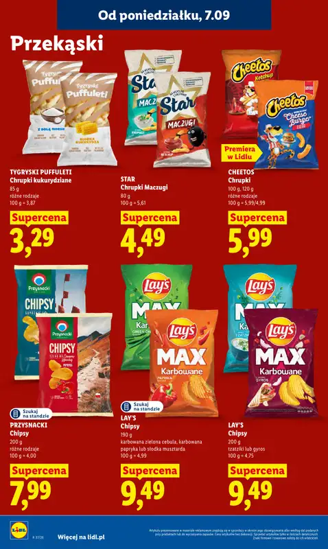 Lidl - gazetka promocyjna Oferta od poniedziałku od poniedziałku 07.09 do środy 09.09 - strona 72
