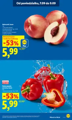 Lidl - gazetka promocyjna Oferta od poniedziałku od poniedziałku 07.09 do środy 09.09 - strona 15