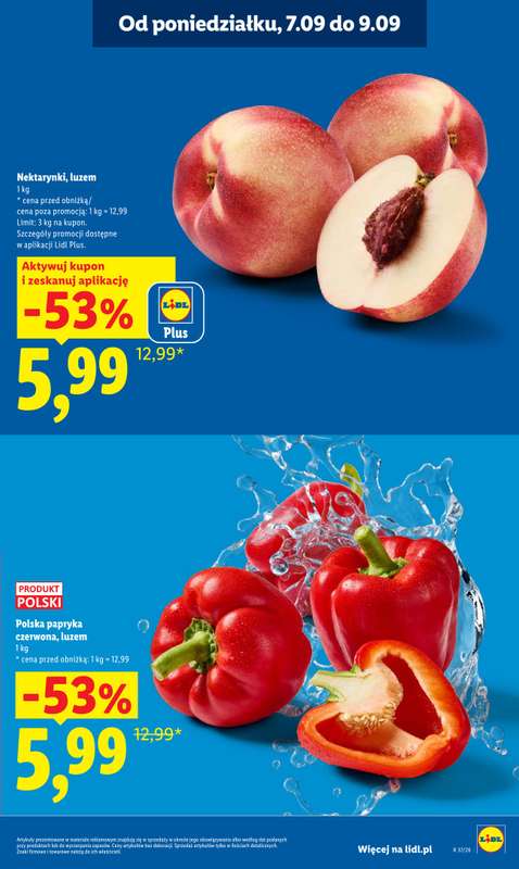 Lidl - gazetka promocyjna Oferta od poniedziałku od poniedziałku 07.09 do środy 09.09 - strona 15