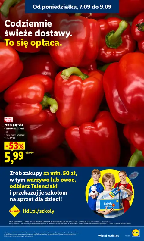 Lidl - gazetka promocyjna Oferta od poniedziałku od poniedziałku 07.09 do środy 09.09 - strona 33