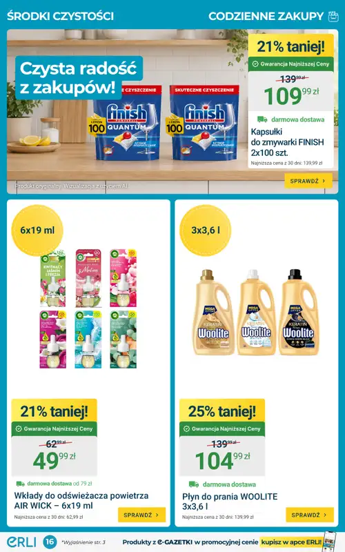 ERLI - gazetka promocyjna Gazetka  do niedzieli 13.09 - strona 16