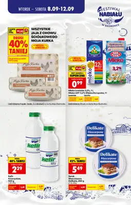 Biedronka - gazetka promocyjna Festiwal nabiału od wtorku 08.09 do soboty 12.09 - strona 3