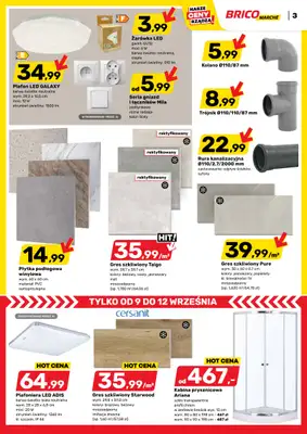 Bricomarche - gazetka promocyjna Gazetka od środy 09.09 do soboty 19.09 - strona 3