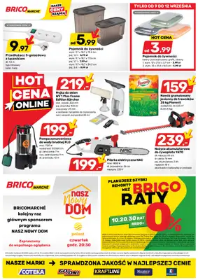 Bricomarche - gazetka promocyjna Gazetka od środy 09.09 do soboty 19.09 - strona 8