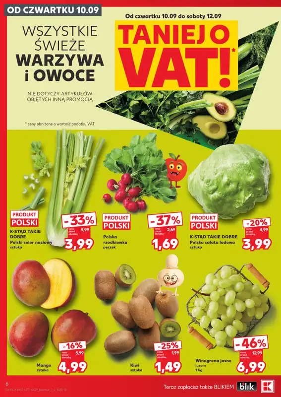 Kaufland - gazetka promocyjna Gazetka Tygodnia od czwartku 10.09 do środy 16.09 - strona 6