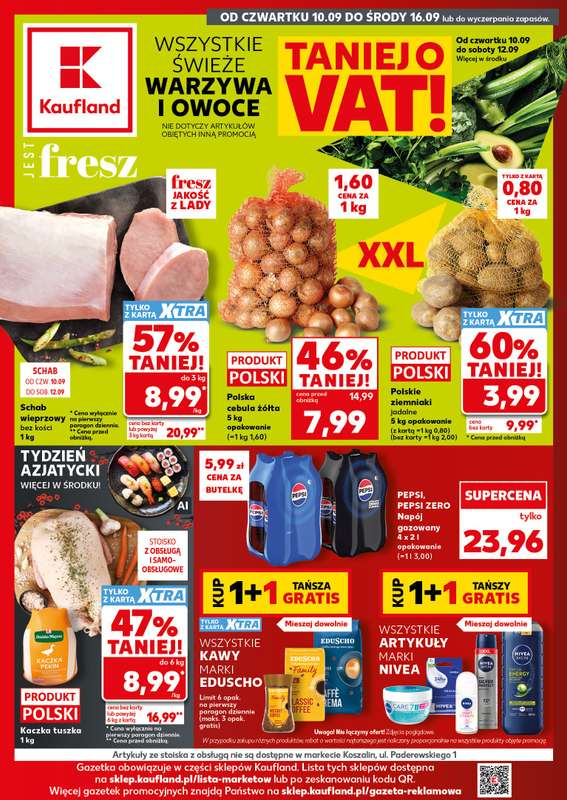 Kaufland - gazetka promocyjna Gazetka Tygodnia od czwartku 10.09 do środy 16.09