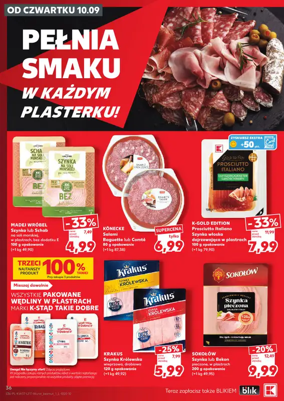 Kaufland - gazetka promocyjna Gazetka Tygodnia od czwartku 10.09 do środy 16.09 - strona 36