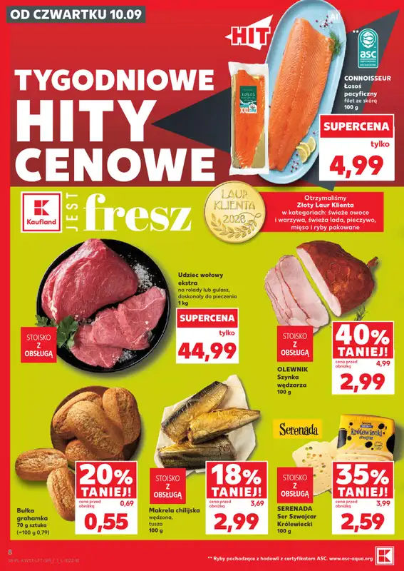 Kaufland - gazetka promocyjna Gazetka Tygodnia od czwartku 10.09 do środy 16.09 - strona 8