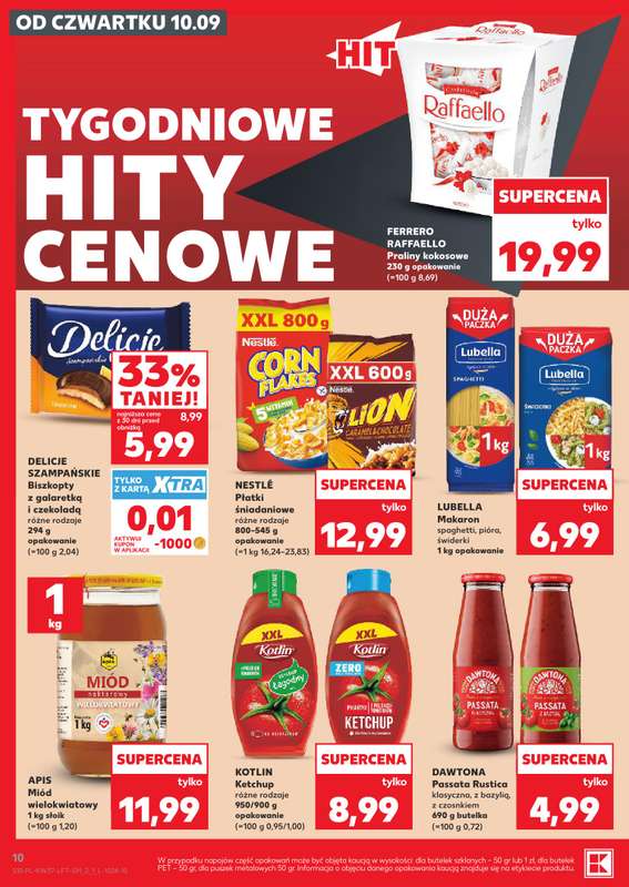 Kaufland - gazetka promocyjna Gazetka Tygodnia od czwartku 10.09 do środy 16.09 - strona 10