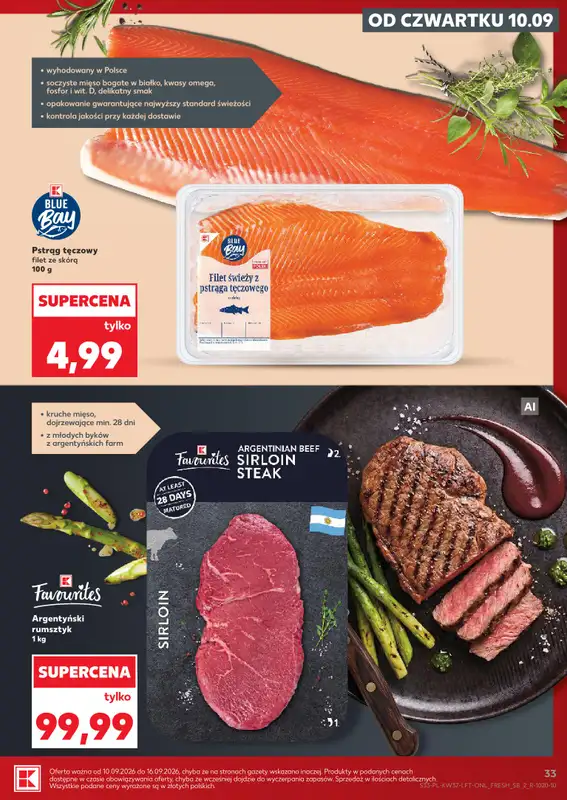 Kaufland - gazetka promocyjna Gazetka Tygodnia od czwartku 10.09 do środy 16.09 - strona 33