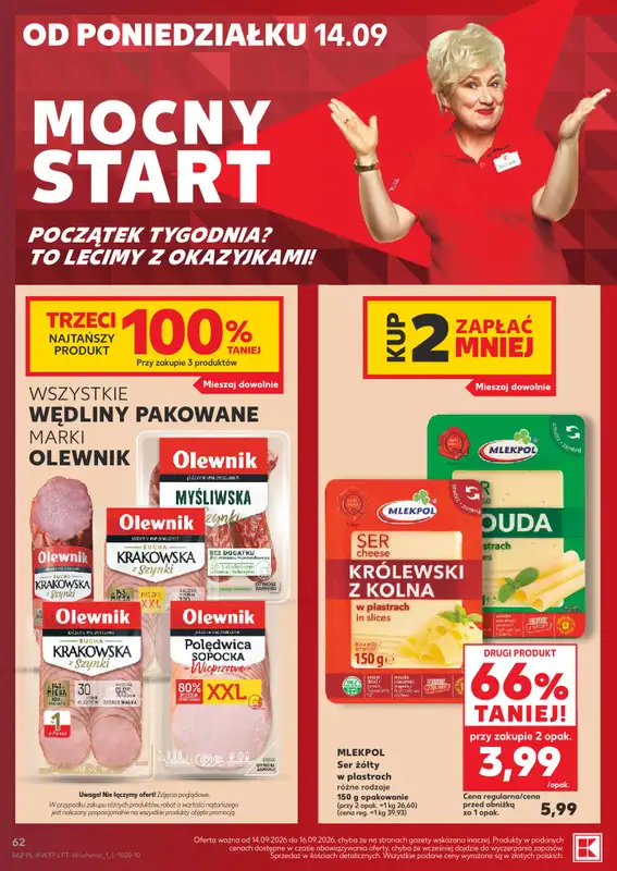 Kaufland - gazetka promocyjna Gazetka Tygodnia od czwartku 10.09 do środy 16.09 - strona 62