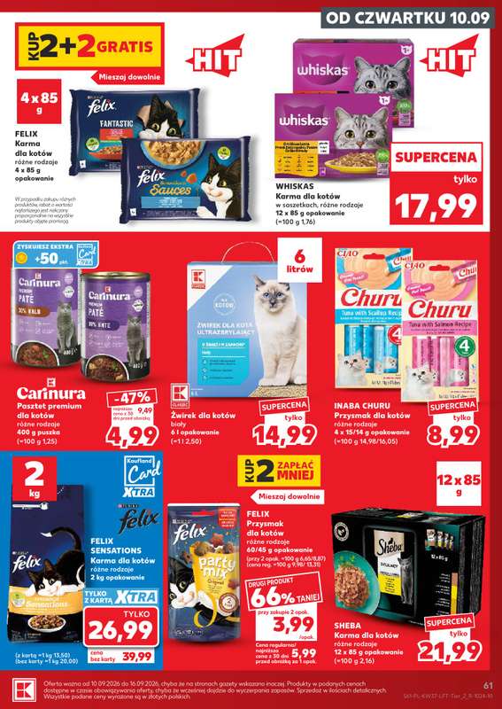 Kaufland - gazetka promocyjna Gazetka Tygodnia od czwartku 10.09 do środy 16.09 - strona 61