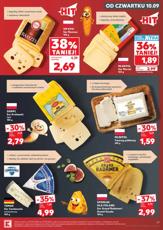 Kaufland - gazetka promocyjna Gazetka Tygodnia od czwartku 10.09 do środy 16.09 - strona 27
