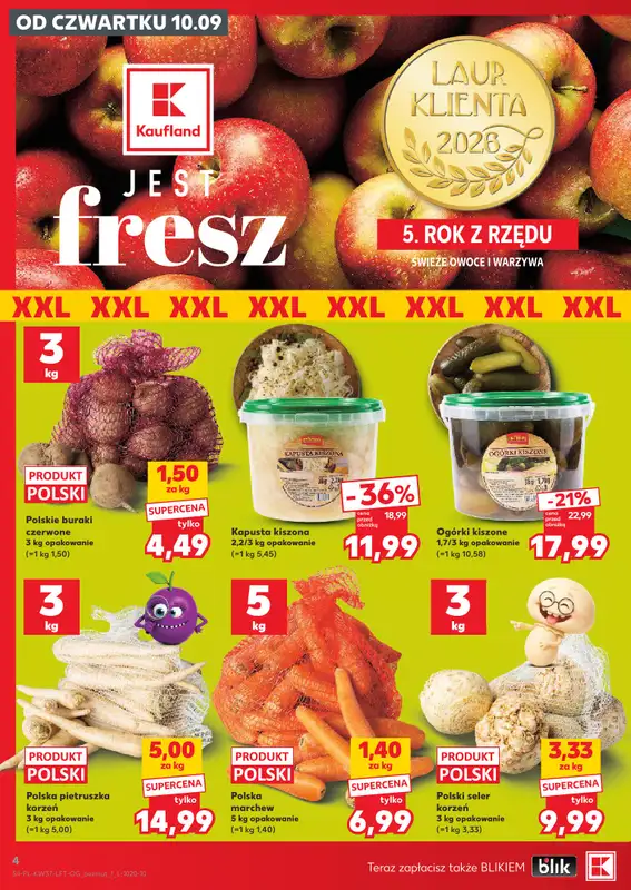 Kaufland - gazetka promocyjna Gazetka Tygodnia od czwartku 10.09 do środy 16.09 - strona 4