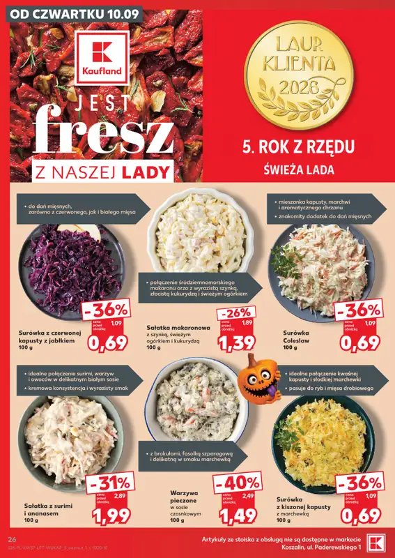 Kaufland - gazetka promocyjna Gazetka Tygodnia od czwartku 10.09 do środy 16.09 - strona 26