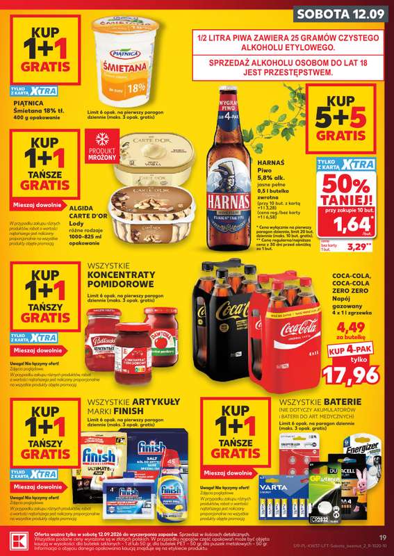 Kaufland - gazetka promocyjna Gazetka Tygodnia od czwartku 10.09 do środy 16.09 - strona 19