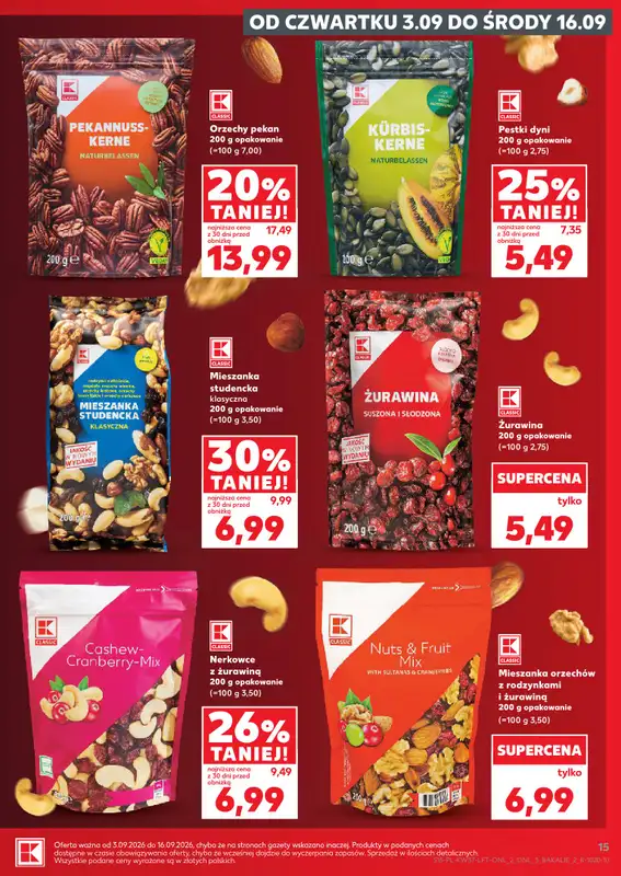 Kaufland - gazetka promocyjna Gazetka Tygodnia od czwartku 10.09 do środy 16.09 - strona 15