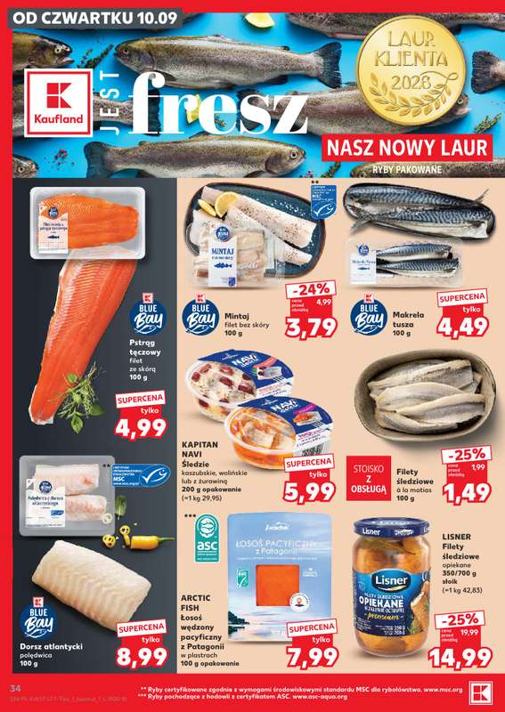 Kaufland - gazetka promocyjna Gazetka Tygodnia od czwartku 10.09 do środy 16.09 - strona 34
