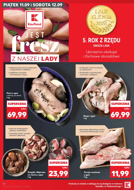 Kaufland - gazetka promocyjna Gazetka Tygodnia od czwartku 10.09 do środy 16.09 - strona 22