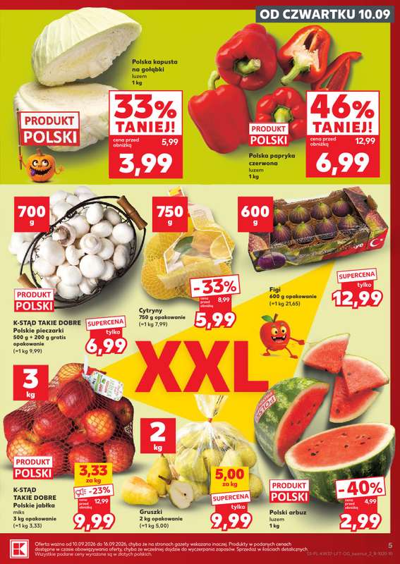 Kaufland - gazetka promocyjna Gazetka Tygodnia od czwartku 10.09 do środy 16.09 - strona 5