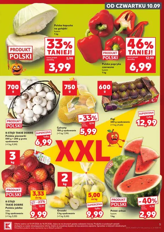 Kaufland - gazetka promocyjna Gazetka Tygodnia od czwartku 10.09 do środy 16.09 - strona 5