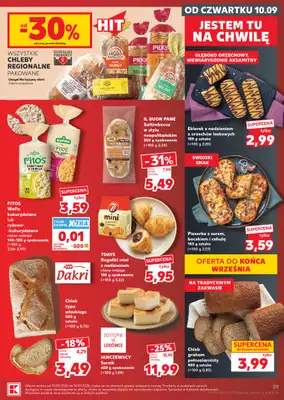 Kaufland - gazetka promocyjna Gazetka Tygodnia od czwartku 10.09 do środy 16.09 - strona 29