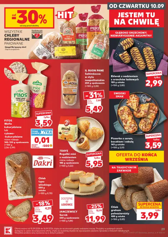 Kaufland - gazetka promocyjna Gazetka Tygodnia od czwartku 10.09 do środy 16.09 - strona 29