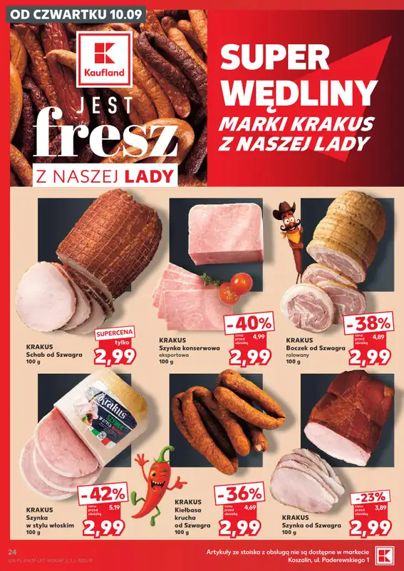 Kaufland - gazetka promocyjna Gazetka Tygodnia od czwartku 10.09 do środy 16.09 - strona 24
