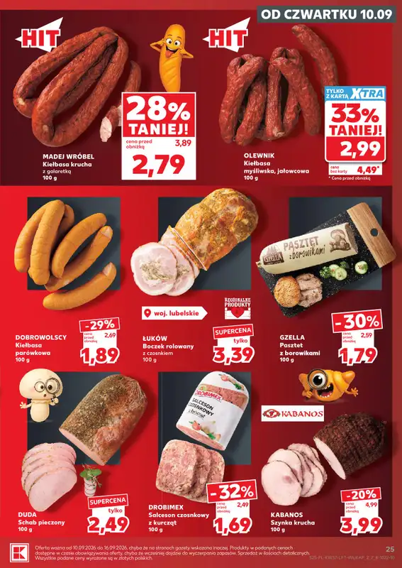 Kaufland - gazetka promocyjna Gazetka Tygodnia od czwartku 10.09 do środy 16.09 - strona 25