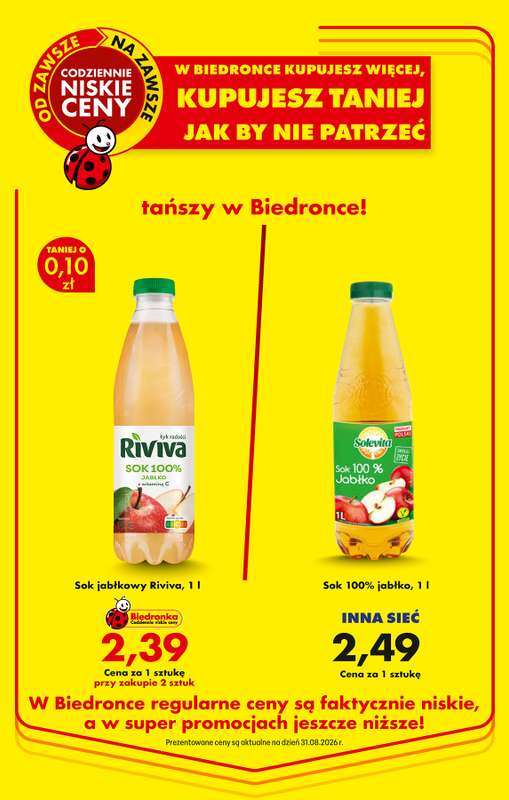 Biedronka - gazetka promocyjna Od poniedziałku od poniedziałku 07.09 do soboty 12.09 - strona 12