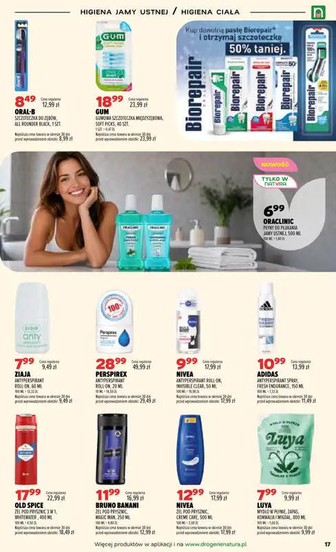 Drogerie Natura - gazetka promocyjna Gazetka od wtorku 08.09 do poniedziałku 21.09 - strona 17