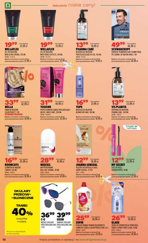 Drogerie Natura - gazetka promocyjna Gazetka od wtorku 08.09 do poniedziałku 21.09 - strona 10