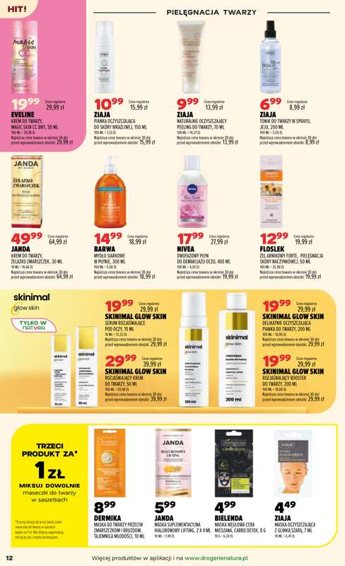 Drogerie Natura - gazetka promocyjna Gazetka od wtorku 08.09 do poniedziałku 21.09 - strona 12