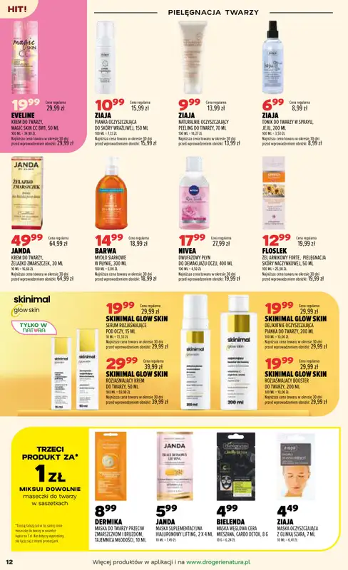 Drogerie Natura - gazetka promocyjna Gazetka od wtorku 08.09 do poniedziałku 21.09 - strona 12