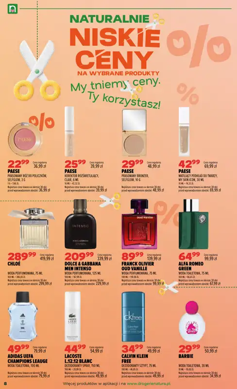 Drogerie Natura - gazetka promocyjna Gazetka od wtorku 08.09 do poniedziałku 21.09 - strona 8
