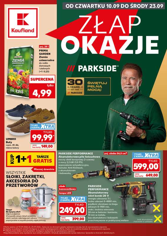 Kaufland - gazetka promocyjna Oferta Kaufland - Non Food od czwartku 10.09 do środy 23.09