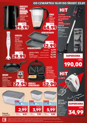 Kaufland - gazetka promocyjna Oferta Kaufland - Non Food od czwartku 10.09 do środy 23.09 - strona 13