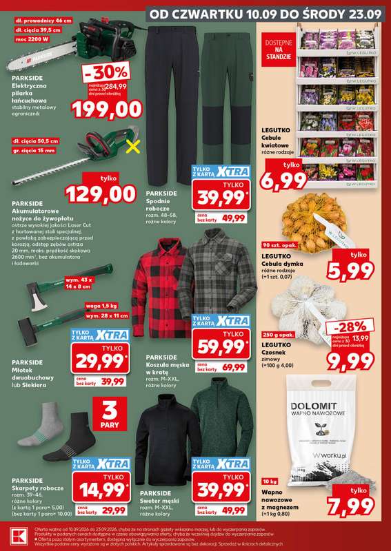 Kaufland - gazetka promocyjna Oferta Kaufland - Non Food od czwartku 10.09 do środy 23.09 - strona 9