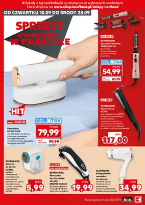 Kaufland - gazetka promocyjna Oferta Kaufland - Non Food od czwartku 10.09 do środy 23.09 - strona 10