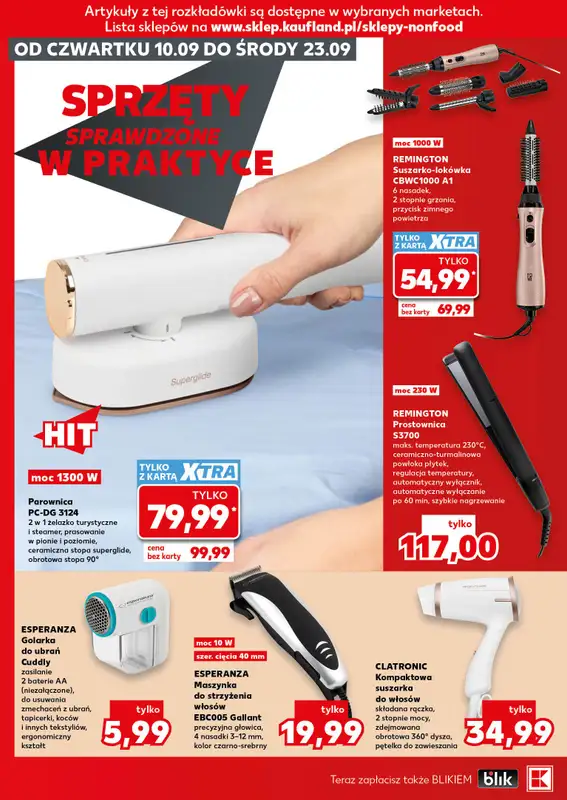 Kaufland - gazetka promocyjna Oferta Kaufland - Non Food od czwartku 10.09 do środy 23.09 - strona 10