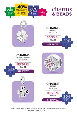 Briju - gazetka promocyjna Charms&Beads od środy 09.09 do środy 30.09 - strona 10