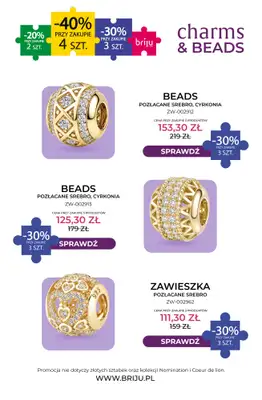 Briju - gazetka promocyjna Charms&Beads od środy 09.09 do środy 30.09 - strona 6