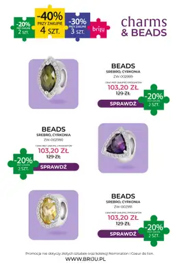 Briju - gazetka promocyjna Charms&Beads od środy 09.09 do środy 30.09 - strona 8