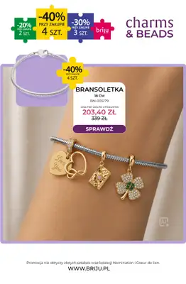 Briju - gazetka promocyjna Charms&Beads od środy 09.09 do środy 30.09 - strona 3