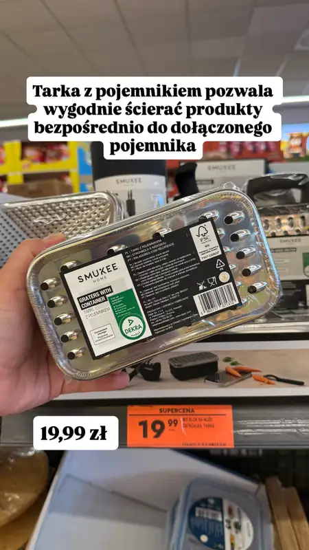 Biedronka - gazetka promocyjna Zakupowe inspiracje - produkty do domu i dodatki modowe od wtorku 08.09  - strona 17
