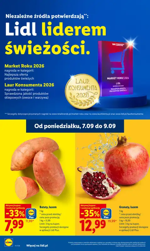 Lidl - gazetka promocyjna Oferta od poniedziałku od poniedziałku 07.09 do środy 09.09 - strona 30