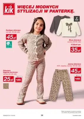 KiK - gazetka promocyjna Gazetka od poniedziałku 14.09 do czwartku 24.09 - strona 6