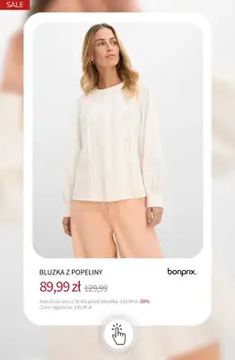 bonprix - gazetka promocyjna Bluzki i koszule do -50% od wtorku 08.09  - strona 14